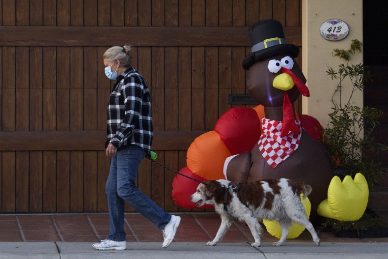 Thanksgiving Celebrations Could Double U.S. COVID-19 Death
Rate to 4,000 a Day, Professor Predicts 1