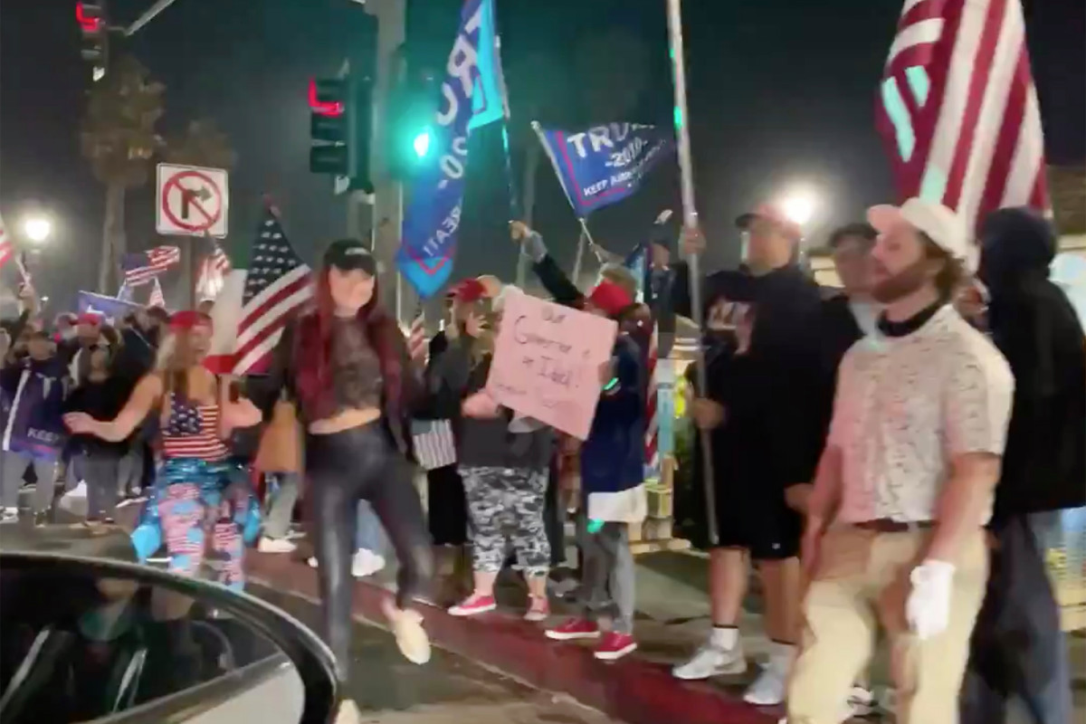 ‘Curfew Breakers’ protest held in California against latest
COVID-19 restrictions 1