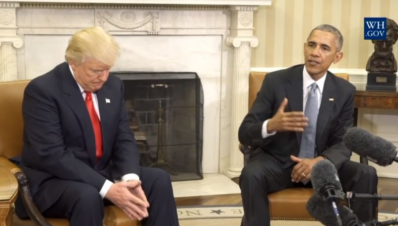 Flashback 2016: Obama Invites President-Elect Trump to Oval
Office to 'Facilitate a Transition…Come Together' 1