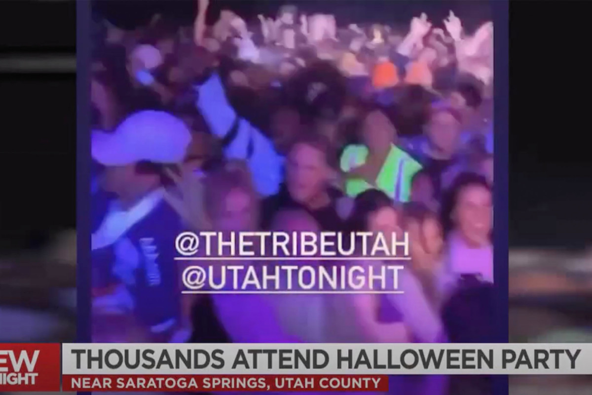 Thousands attend Utah rave billed as a ‘protest’ against
COVID-19 restrictions 1