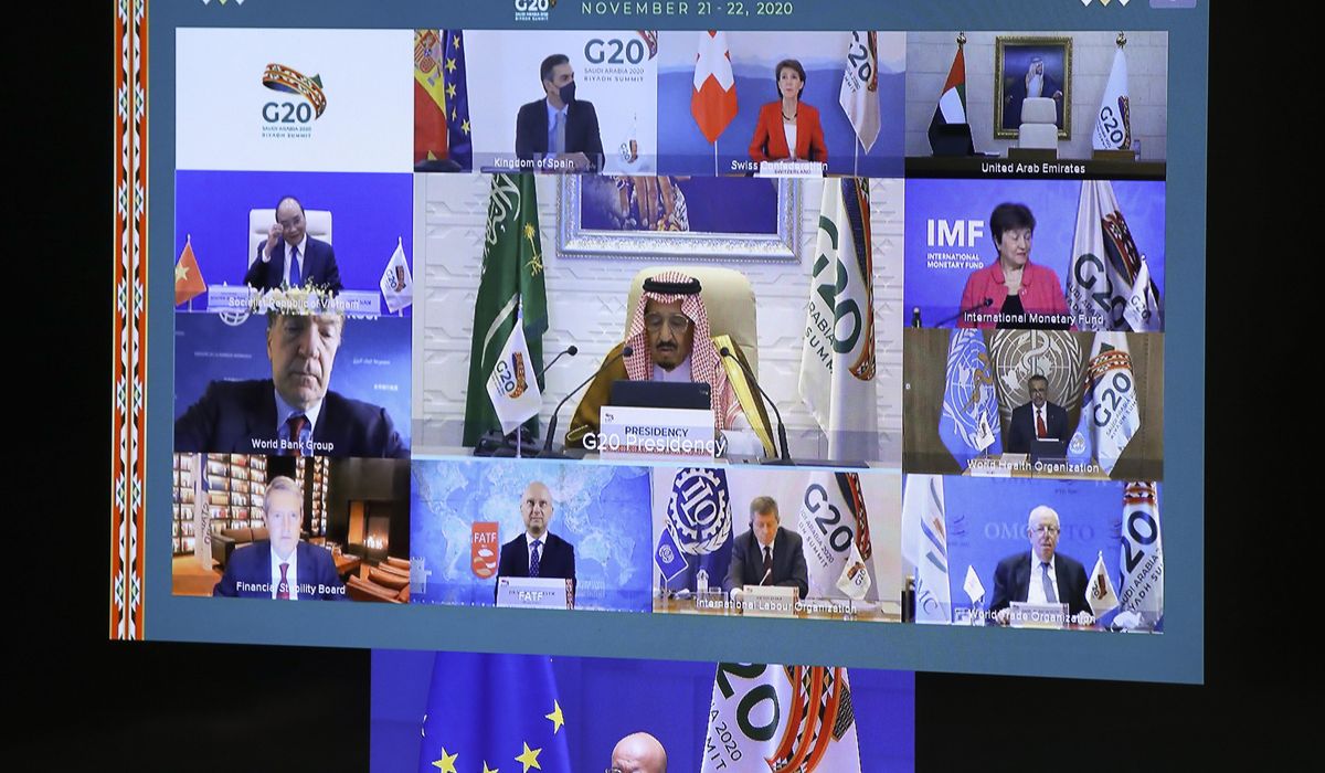 G-20 summit ends with support for COVID-19 vaccines for
all 1