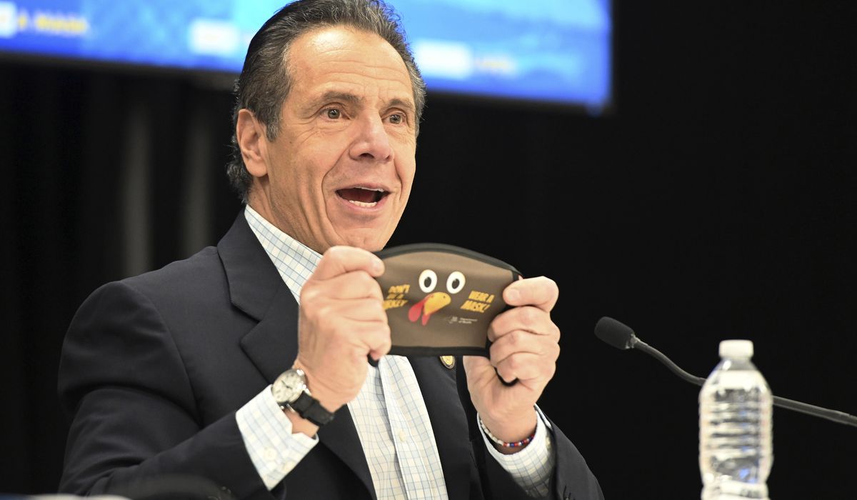 Andrew Cuomo: New York coronavirus plan to key off
hospitalization rate 1