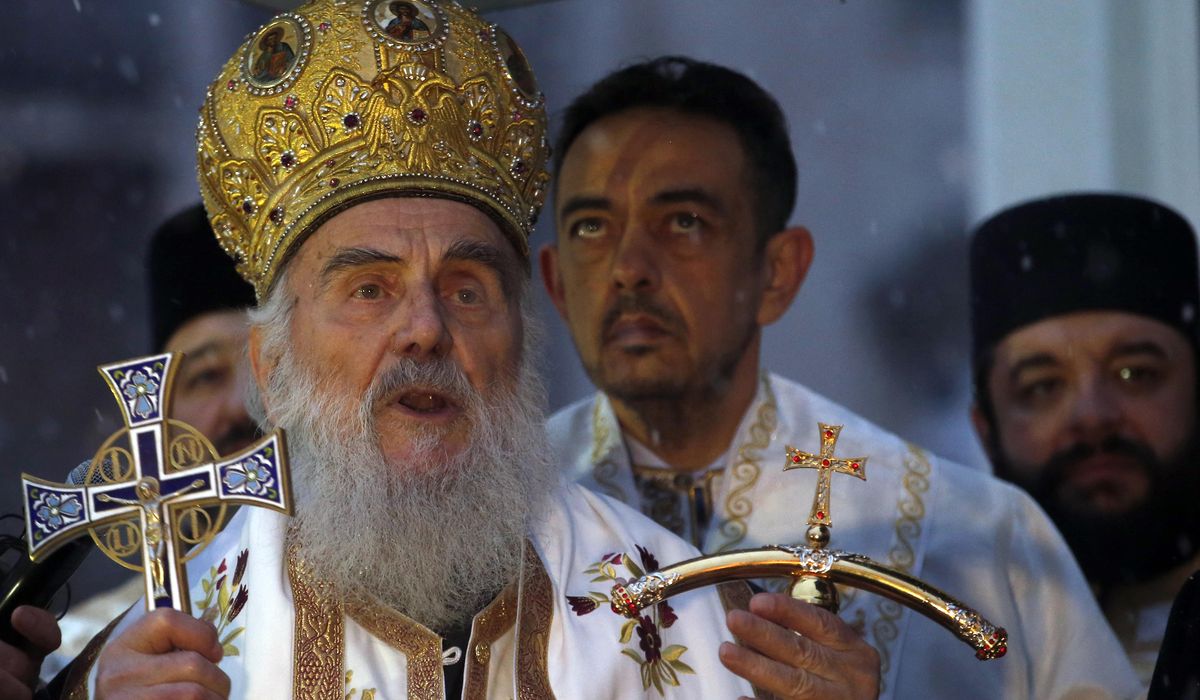 Head of Serbian Orthodox Church in hospital with
coronavirus 1