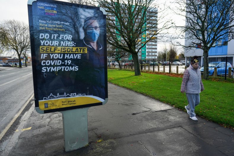 Sharp Rise in COVID Infections As National Lockdown Loomed,
Study Finds 1