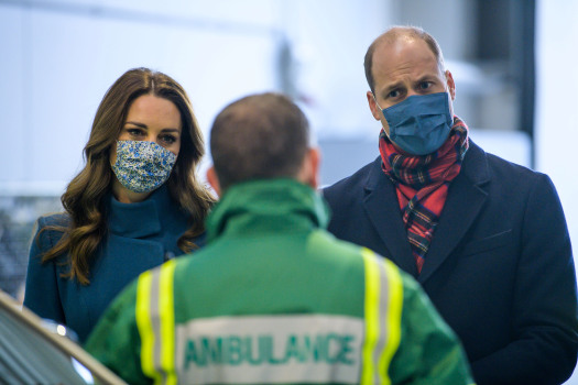 William and Kate’s COVID-19 tour sparks row with
Scotland 1
