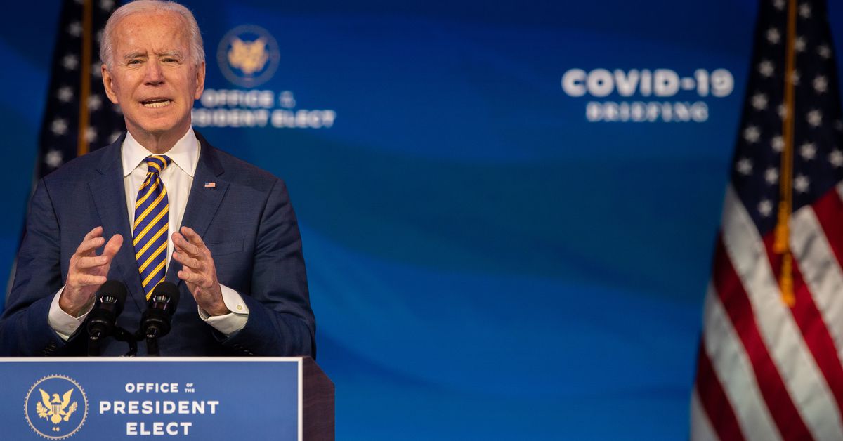 Joe Biden believes we can beat COVID-19 — because we are
better than 2020 1