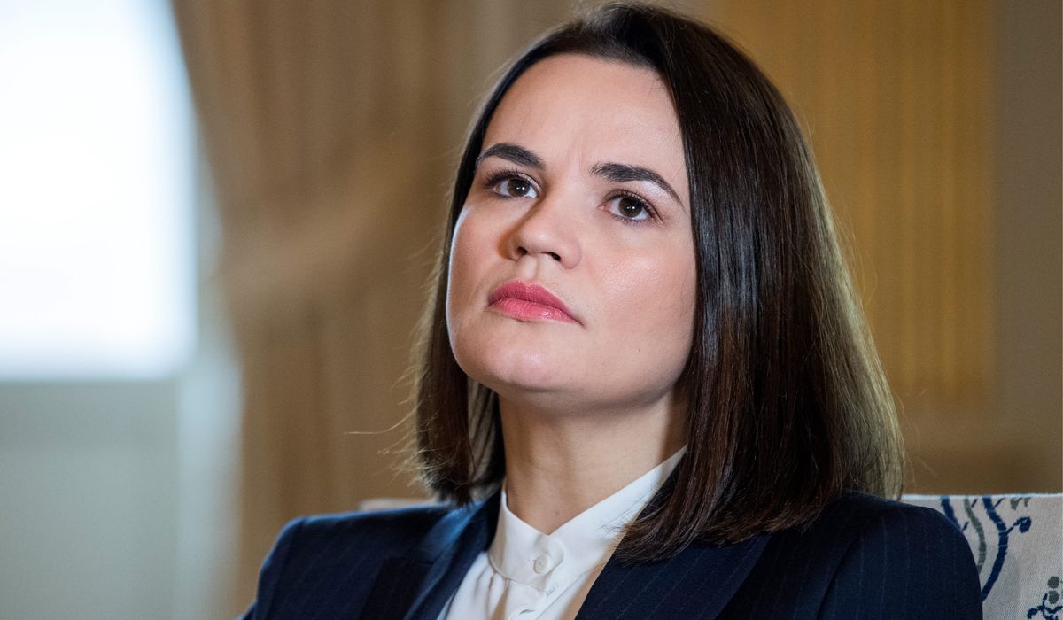 Sviatlana Tsikhanouskaya vows protests until Alexander
Lukashenko forced out of office 1