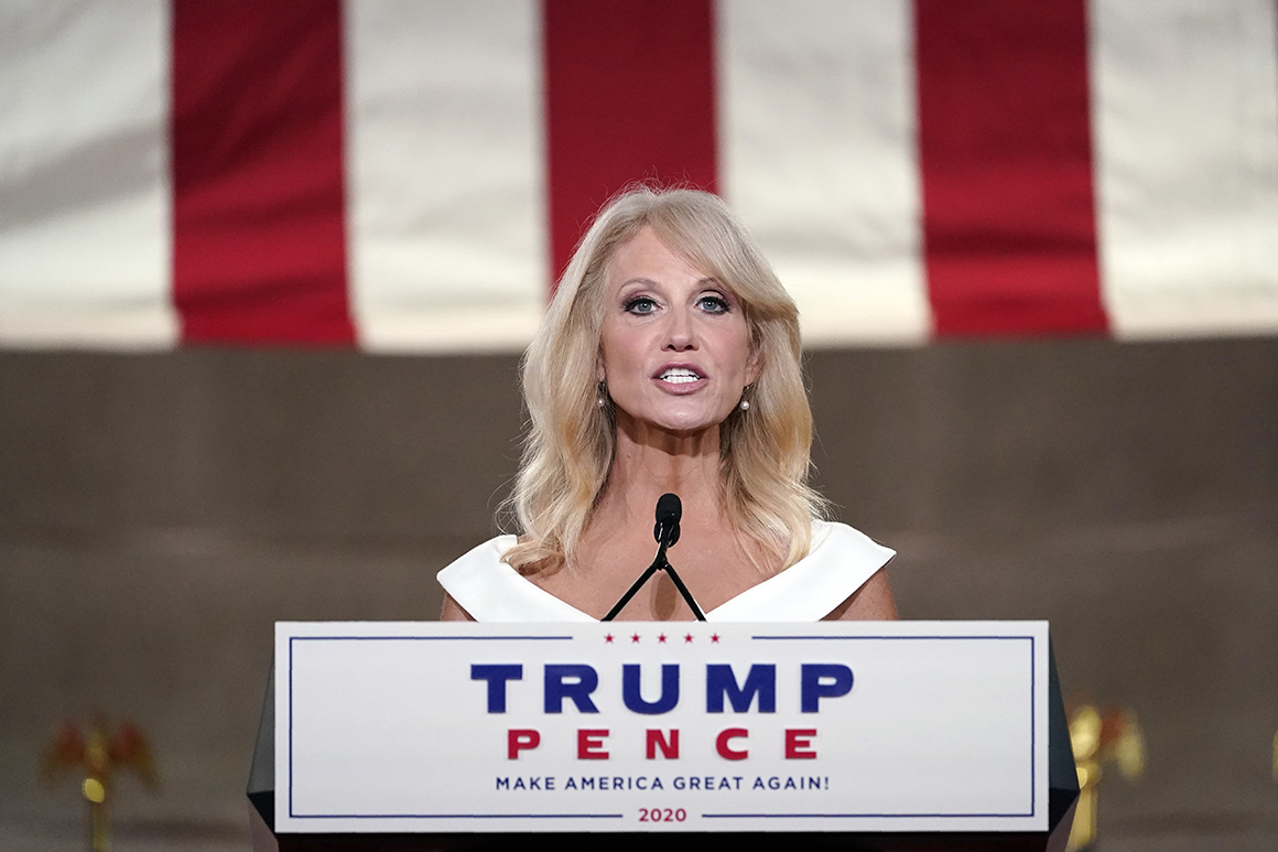 On his way out of office, Trump appoints Conway, Chao to
government positions 1