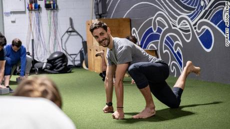 Covid-19 took the personal out of personal training. Here's
how trainers adapted 1