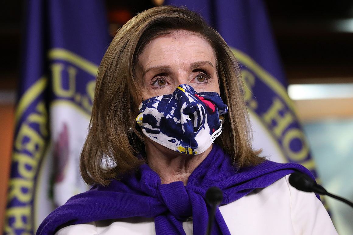 Pelosi looks to lock down speaker's vote in shadow of
coronavirus 1