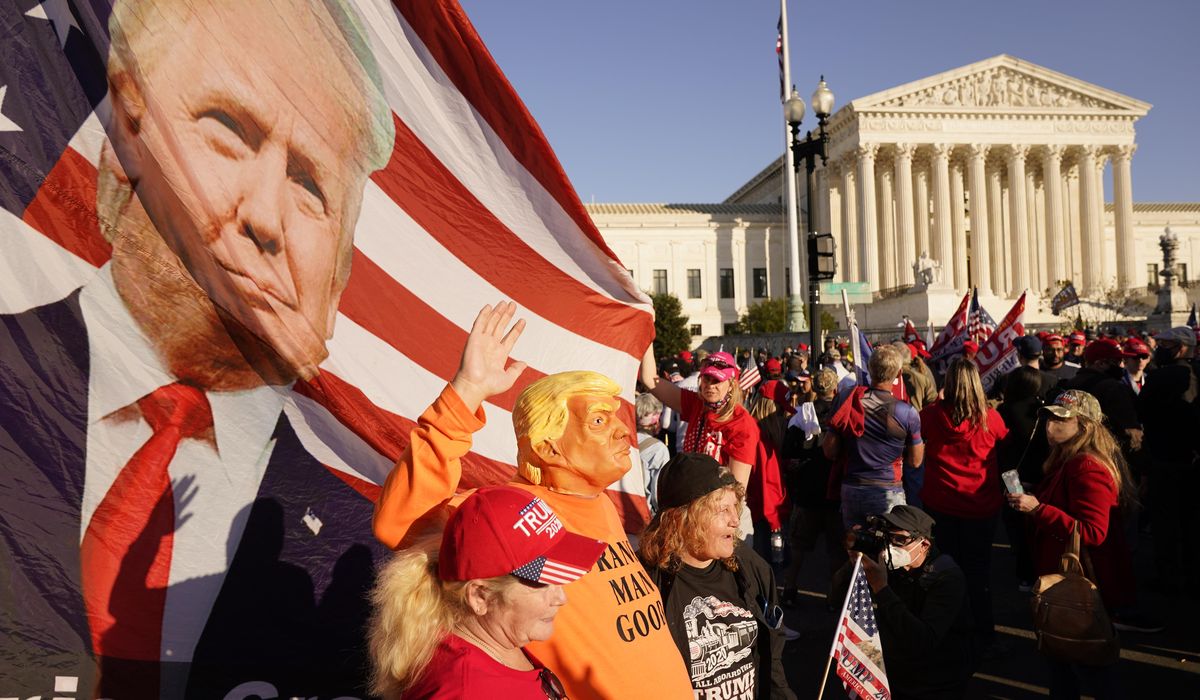 Donald Trump hypes 'wild' protest scheduled for day Congress
counts electoral votes, affirms loss 1
