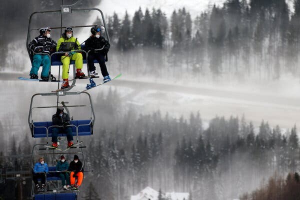 Austrian Lockdown Covers Schools and Stores, but Not Ski
Hills 1