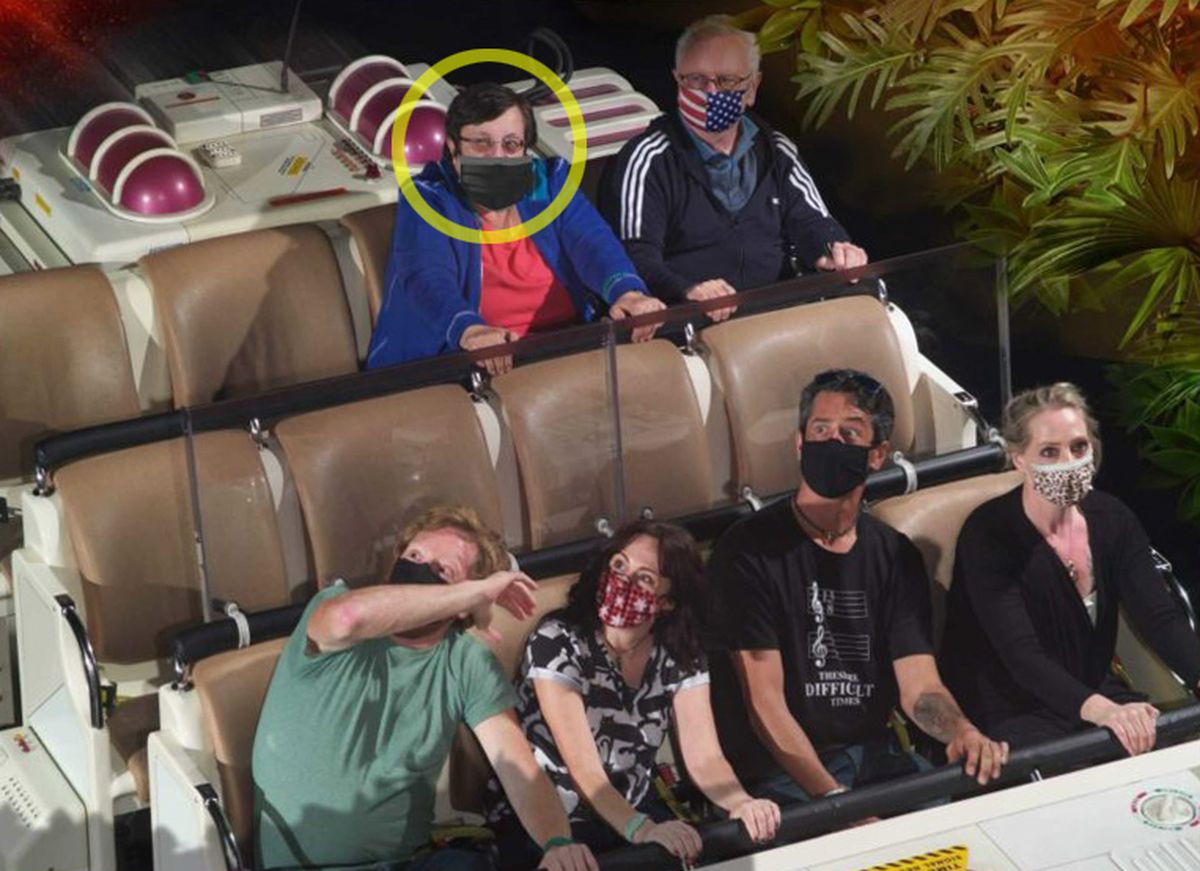 Disney World to stop digitally adding face masks on guests’
ride photos amid COVID 1 Disney World to stop digitally adding face masks on guests’
ride photos amid COVID 1