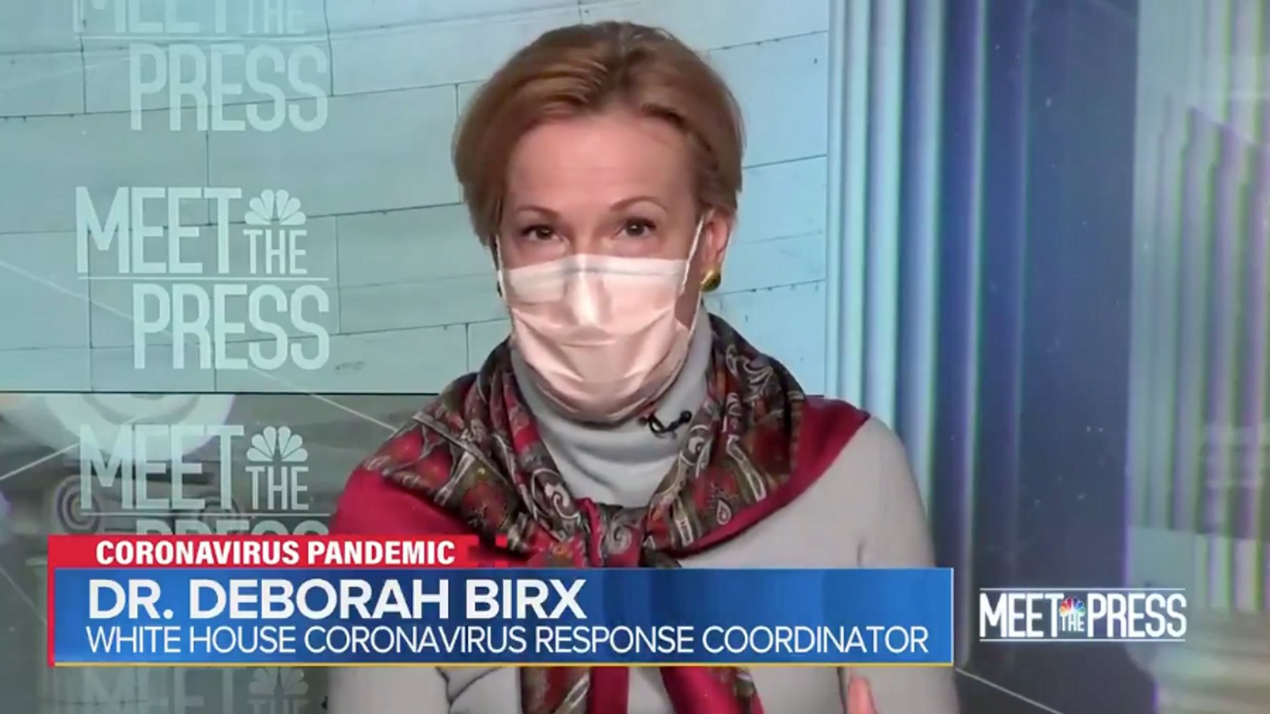 Birx Warns Vaccines Won’t ‘Save Us From This Current Surge’
Of COVID-19 Cases 1