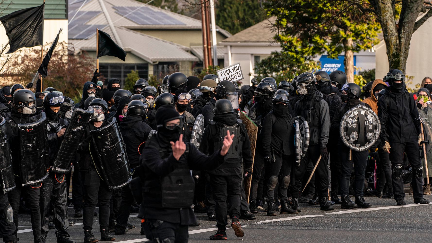 One Person Shot In Violent Protests In Washington
State 1