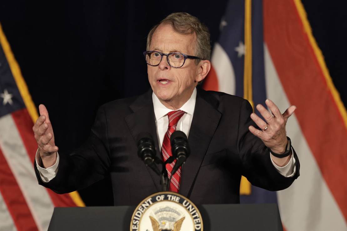 Ohio State Lawmakers Move to Impeach Gov. DeWine for
COVID-19 'Abuse of Power,' Mask Mandate 1