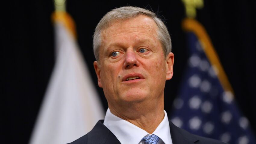 Approval of Charlie Baker's handling of the coronavirus
pandemic has slipped. But he's still pretty popular, one poll
shows. 1