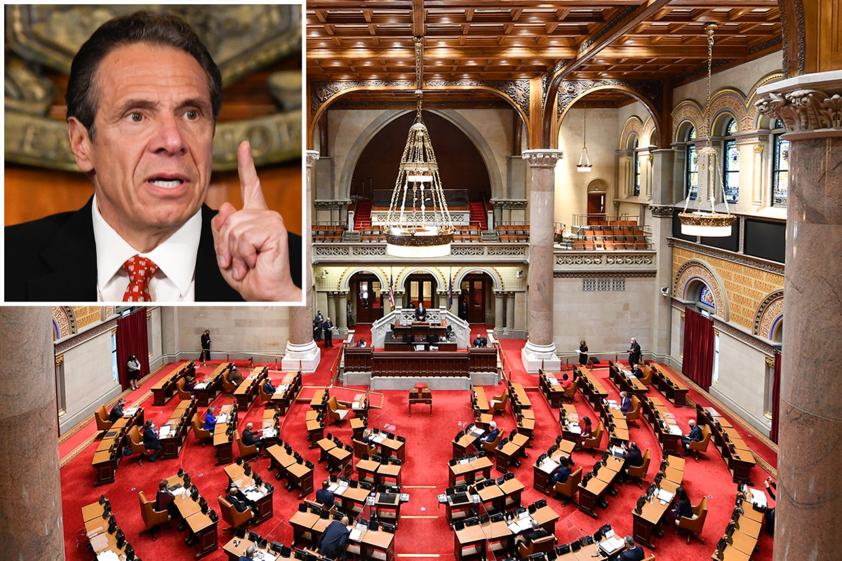 NY Republicans want to check Andrew Cuomo’s emergency
COVID-19 powers 1