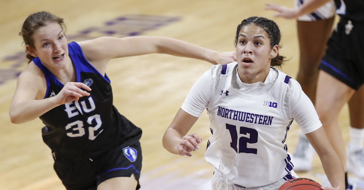 Northwestern women defeat Eastern Illinois in season
opener 1