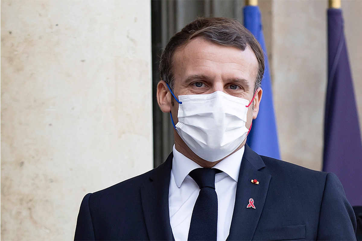 French President Emmanuel Macron tests positive for
COVID-19 1