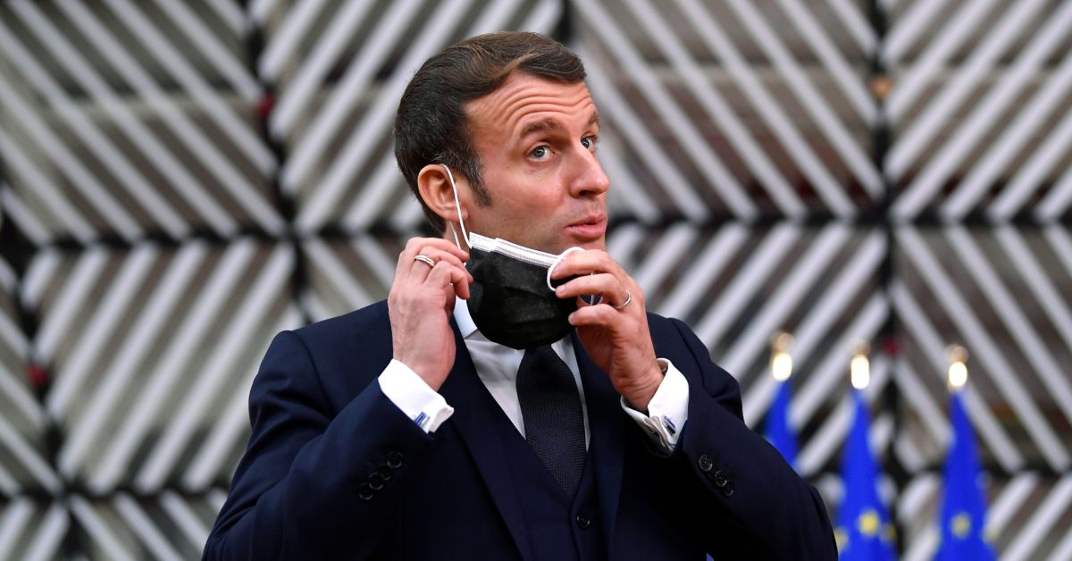 French President Macron has coronavirus 1