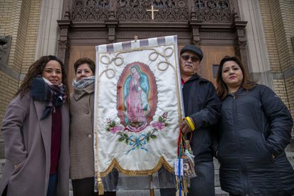 Ricardo Alanis, founder of first pilgrimage from Chicago to
Our Lady of Guadalupe shrine in Des Plaines, died of COVID-19. His
family will walk 15 miles to honor him. 1
