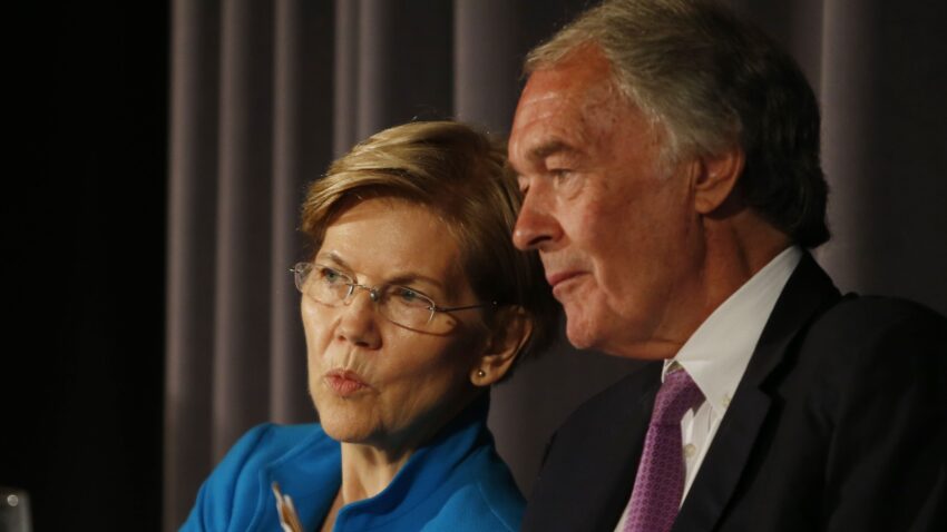Sen. Elizabeth Warren and Sen. Ed Markey get coronavirus
vaccines 1