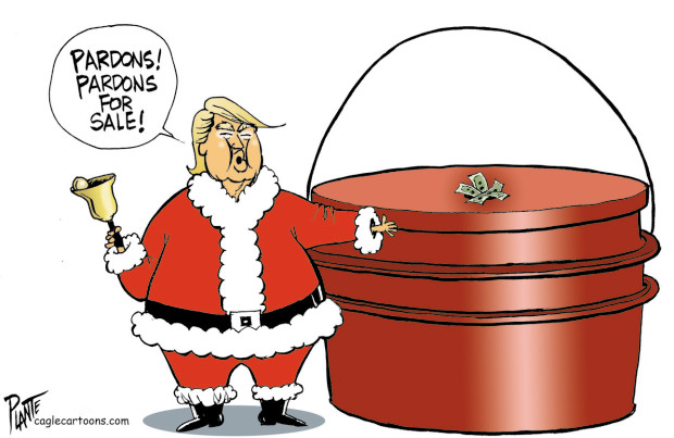 Cartoons: COVID-19 vaccine | election lawsuits | Trump’s
‘flurry’ of pardons? 1