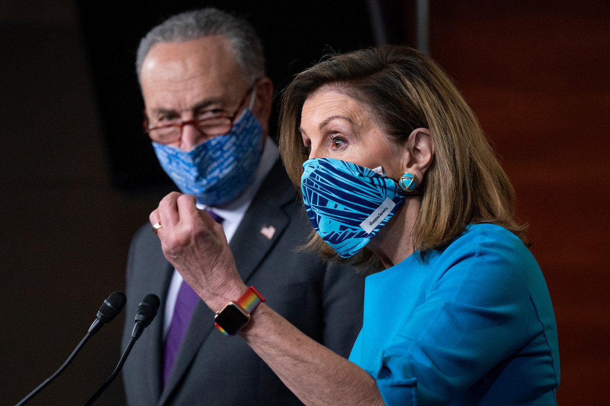 Schumer and Pelosi back bipartisan $908 billion COVID-19
stimulus plan 1