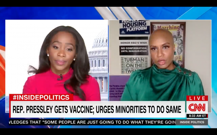 Pressley: Prison Inmates Should Receive First Coronavirus
Vaccines 1