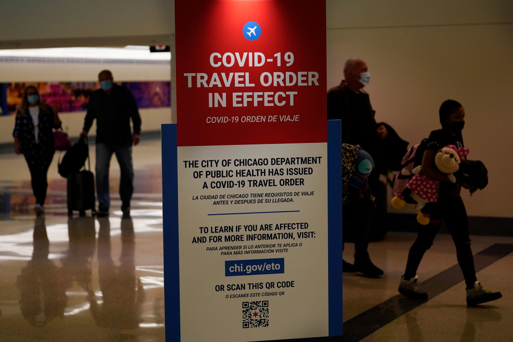 Thanksgiving travel up in 80 percent of US counties despite
COVID-19 1