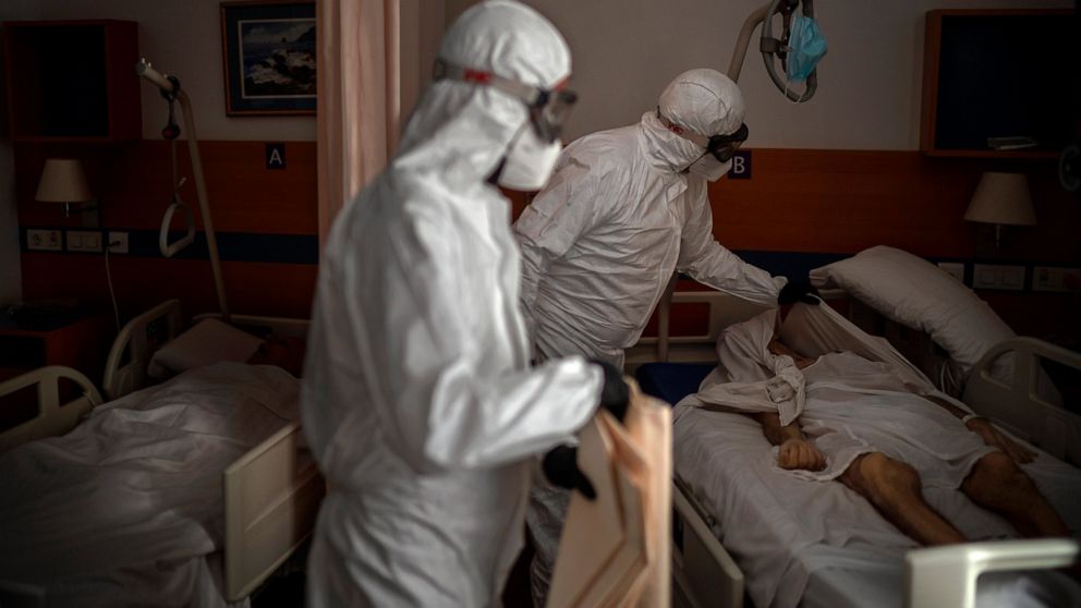Europe battles surge in coronavirus deaths in nursing
homes 1