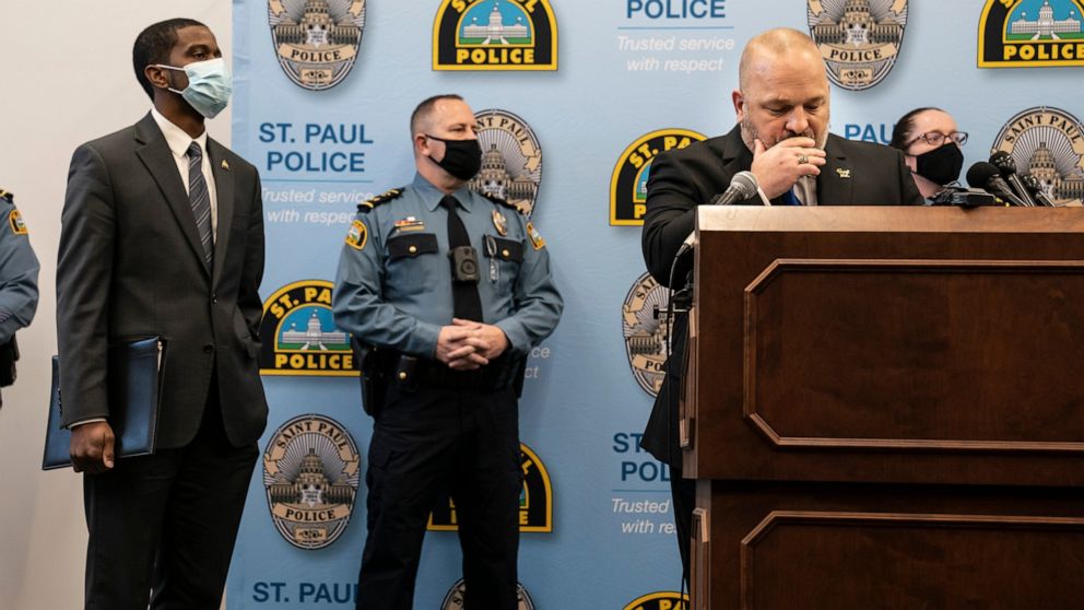 St. Paul police chief: Officer shouldn't have shot Black
man 1