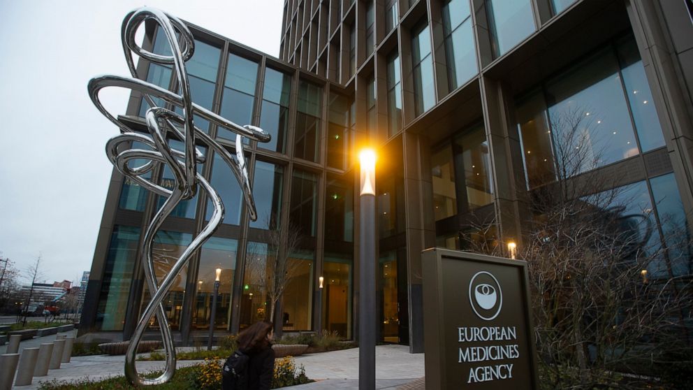 EU regulator meets to discuss approval of COVID-19
vaccine 1