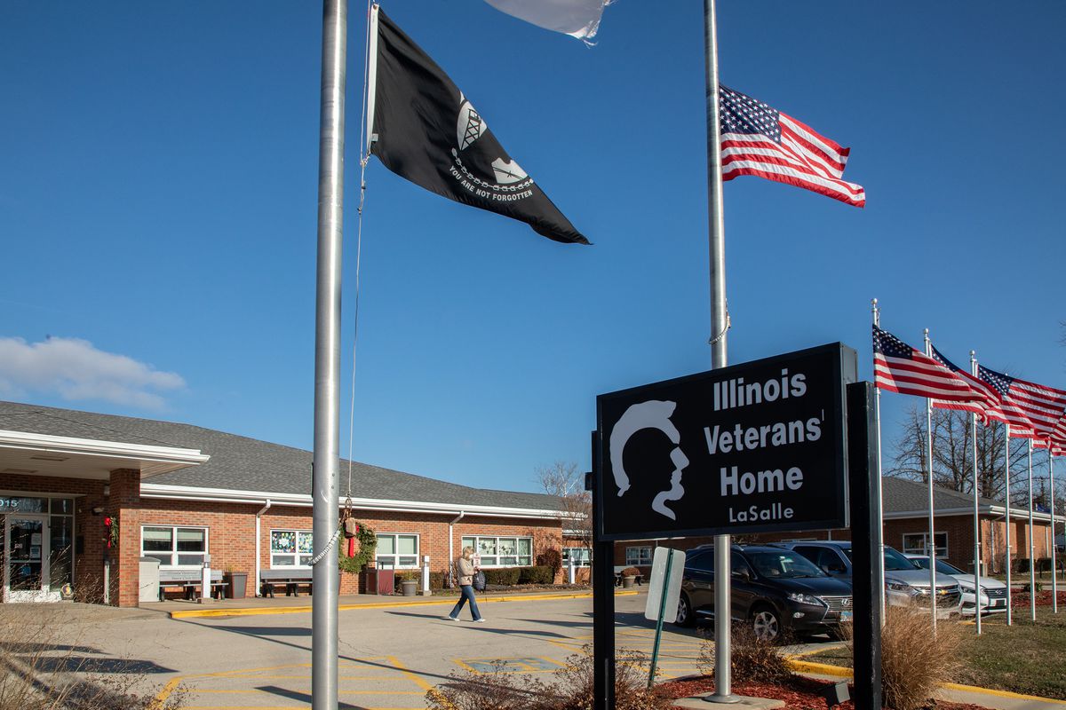 Pritzker names Navy vet to take over state VA following
criticism of department’s handling of COVID-19 outbreak at LaSalle
home 1 Pritzker names Navy vet to take over state VA following
criticism of department’s handling of COVID-19 outbreak at LaSalle
home 1
