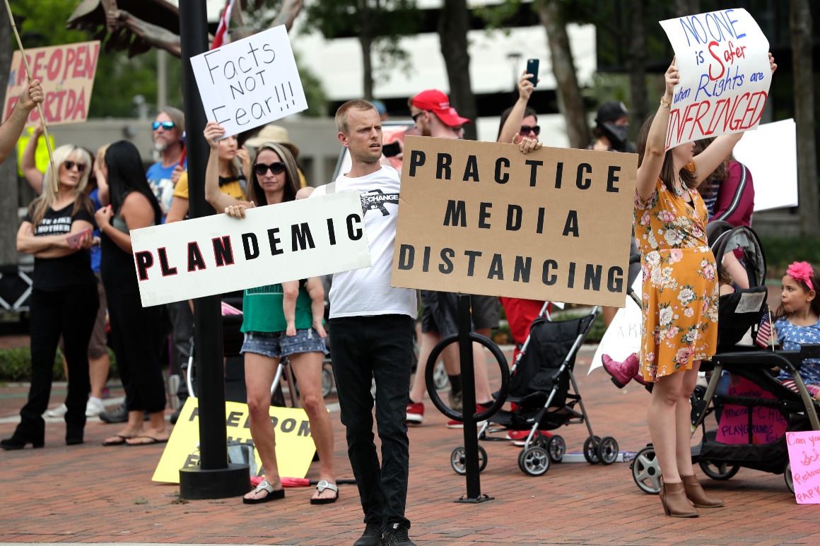 Vaccine opponents rebrand as rollout of Covid-19 shots
looms 1