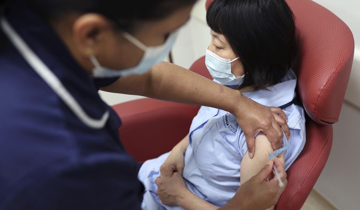 UK readies for 'V-Day,' its 1st shots in war on
coronavirus 1