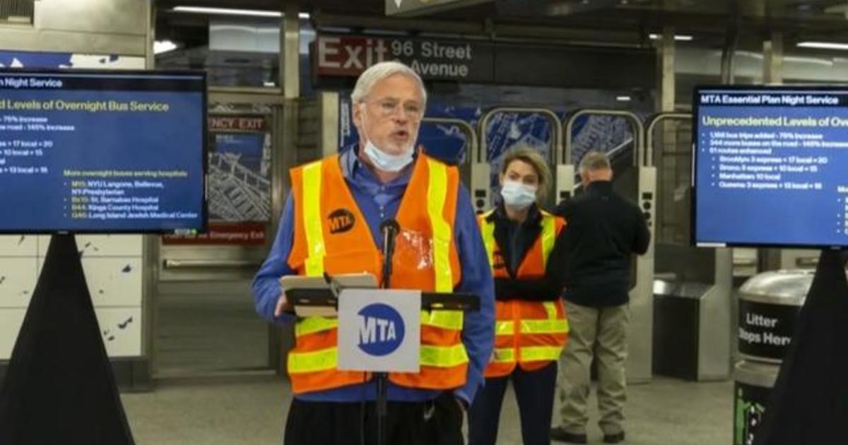 Head of U.S.' largest transit system on COVID-19 pandemic's
impact 1