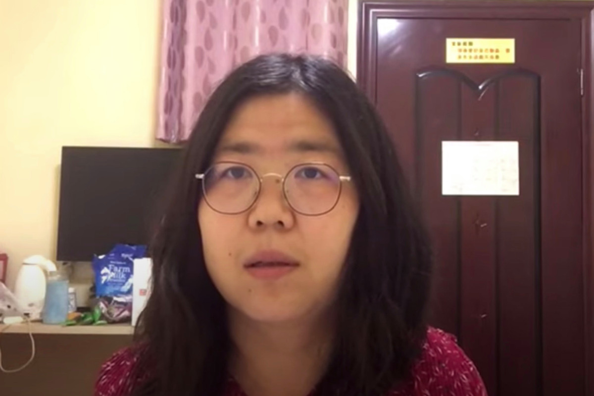Chinese citizen journalist detained over COVID-19 reporting,
‘fed by tube’ 1