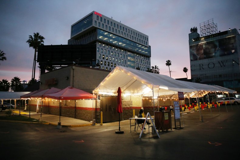 'Desperate' L.A. Restaurateur Blocks Health Officer's Car,
Laments COVID Closures in Video 1
