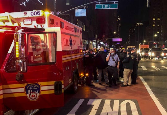 'I see bodies flying': Protesters in New York City struck by
car; 6 injured 1