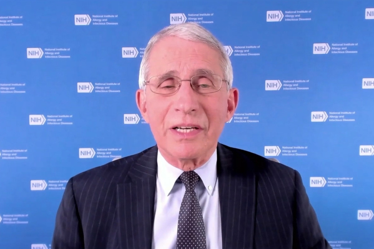 Fauci touts vaccine but warns that US must overcome COVID-19
denial 1