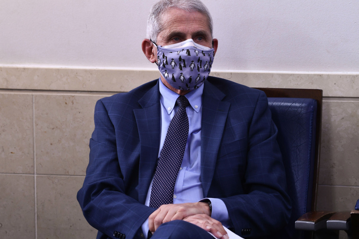 Dr. Anthony Fauci says healthy Americans won’t get COVID-19
vaccine until April 1