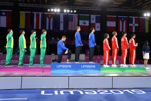 U.S. won't punish athletes for peacefully protesting at
Olympics 1