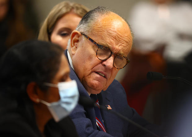 Rudy Giuliani tests positive for COVID-19, Trump
says 1