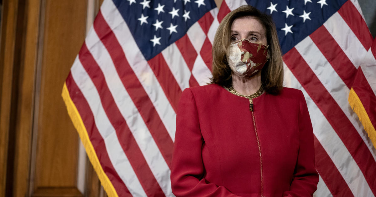 Pelosi says members must wear a mask to speak on the House
floor 1