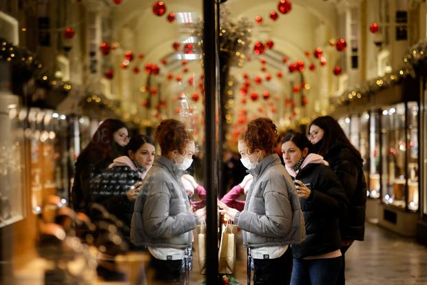 New COVID-19 restrictions target Christmas gatherings and
shops in U.K. 1