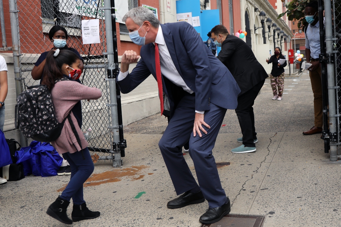 School districts slow to follow New York City’s lead on
reopening schools 1
