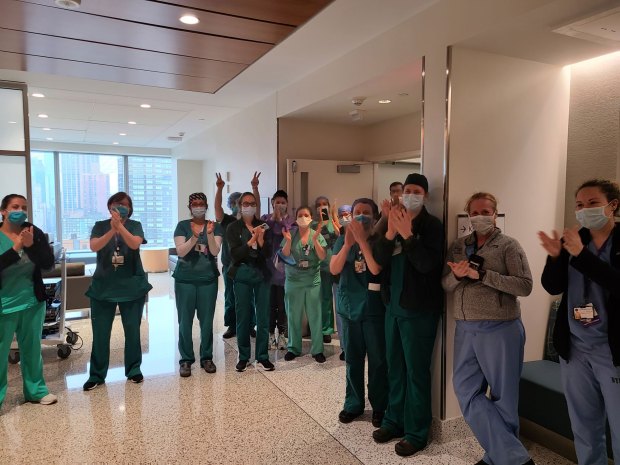 A Covid-19 survivor spent months tracking down the 116
health care workers who saved his life 1