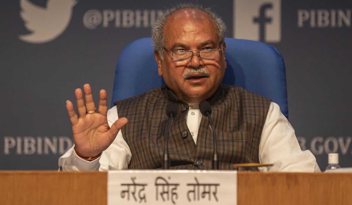 Indian government offers more talks with protesting
farmers 1